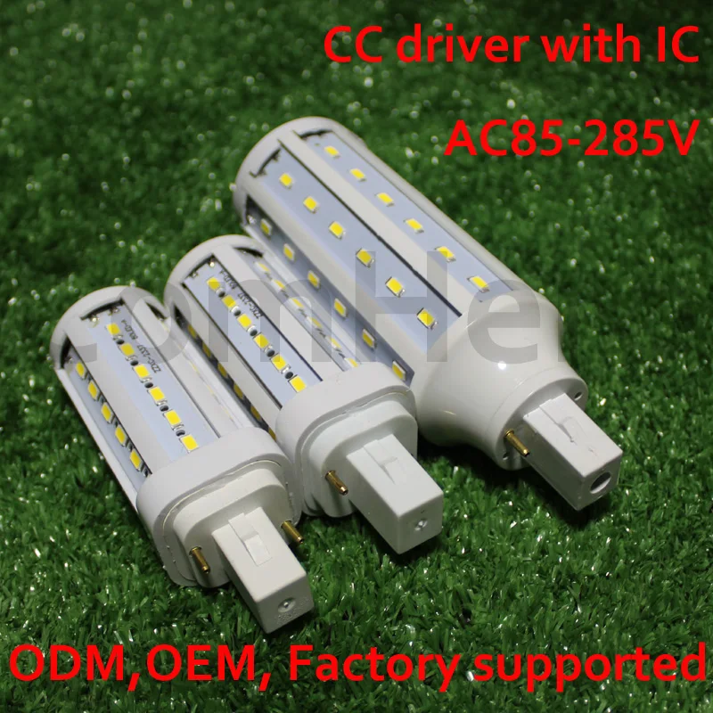 

g24d-1 g24d-2 g24d-3 g24 led light 5W 7W 9W Lampara Bombillas PL SMD 5730LED Light AC110V/220V 85-265Vlampenstar