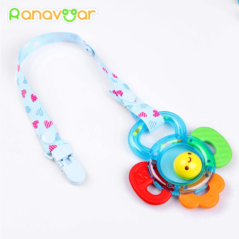 1PC New Baby Pacifier Clip Pacifier Chain Dummy Clip Nipple Holder For Nipples Children Pacifier Clips Teether Anti-drop Rope