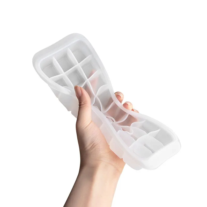 Original youpin Full square silicone ice tray Rapid demolding large capacity Food grade material new arrival