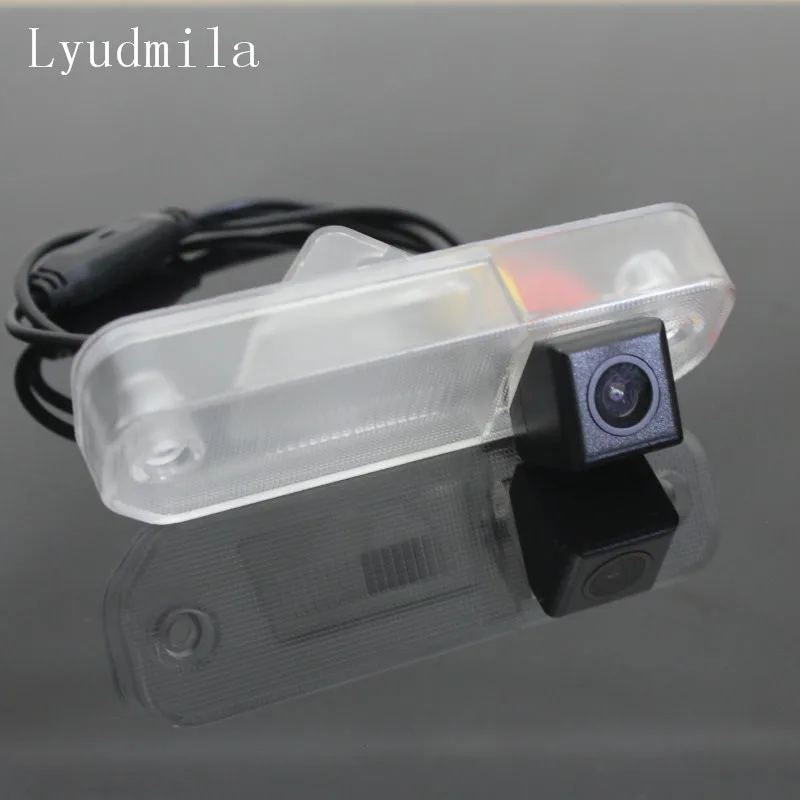 Lyudmila For Hyundai EF Sonata 1998~2006 - Rear View Camera Backup Parking Reverse Camera HD RCA NTSC PAL License Plate Lamp OEM