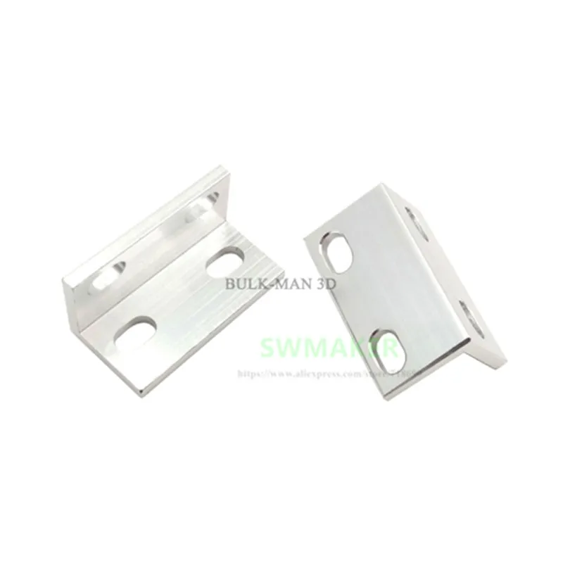 

10pcs Openbuilds CNC Aluminium Double Universal L Bracket for 20mm V-slot Linear Rail Aluminum Extrusions Aluminum profiles