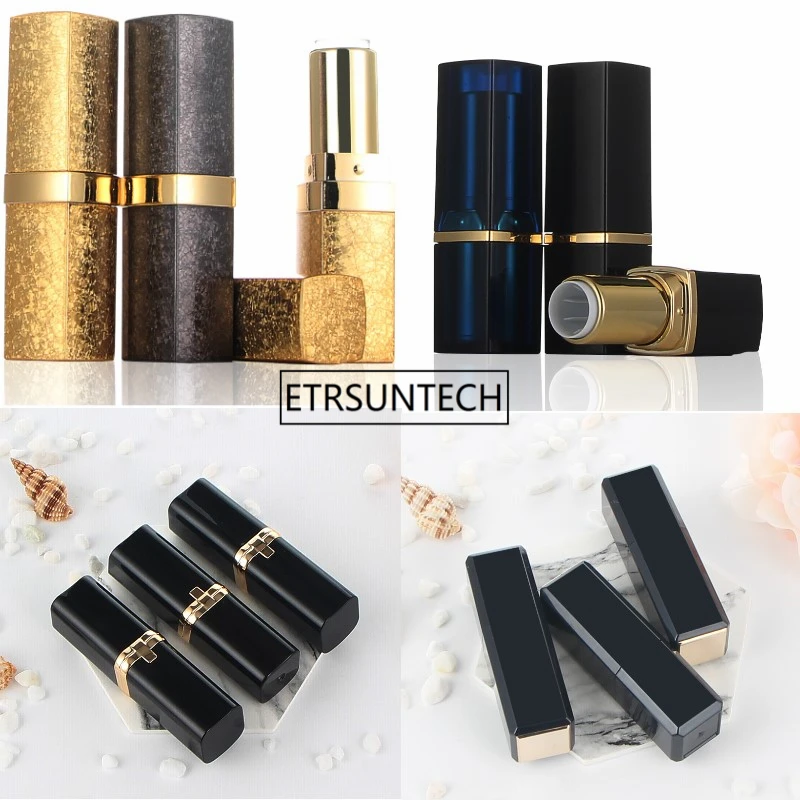 Empty plastic Lipstick Tubes Lipbalm Container Elegant Lipstick Tube Diameter 12.1mm F1918