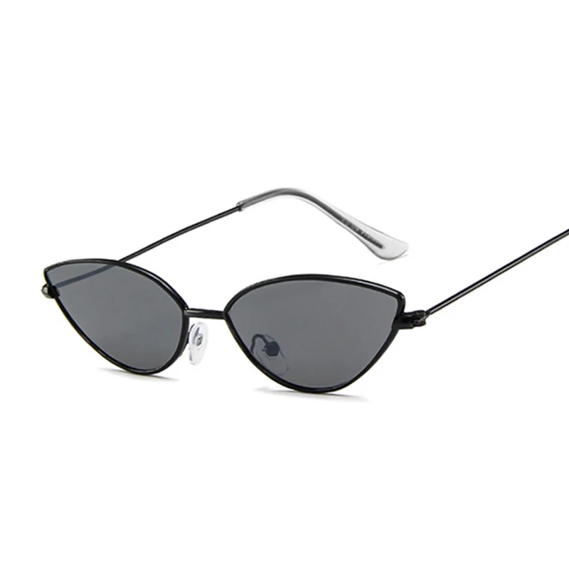 Cute Sexy Cat Eye Sunglasses Woman Retro Small Black Red Pink Cateye Sun Glasses Female Vintage Shades For Woman