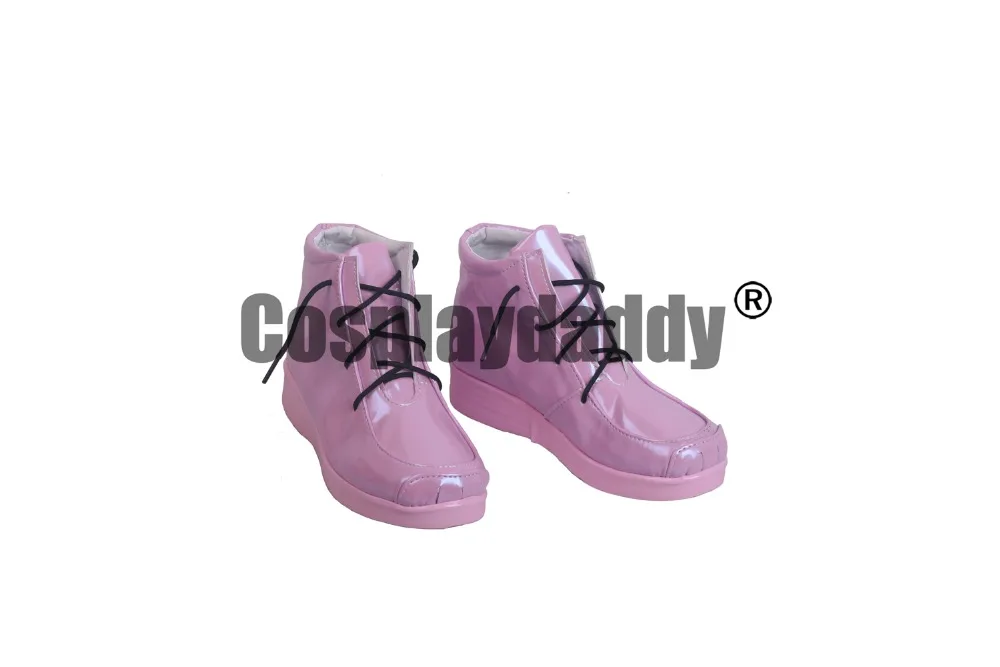 LOL the Rogue Assassin K/DA Akali Game Cosplay Pink Shoes Boots S008