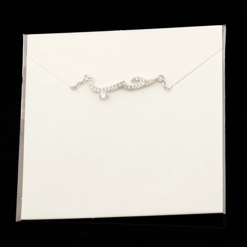 Arabic Love Necklace Statement Pendant Necklace Women Men Vintage Stainless Steel Jewelry Best Friend Gifts Collier Femme