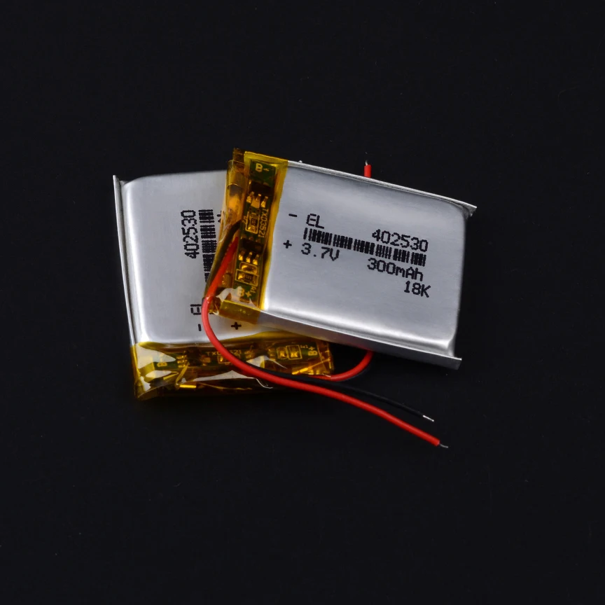 3pcs/Lot 402530 3.7V 300mAh Lithium Li-ion Polymer Battery 042530