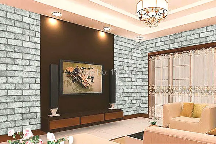 Luxury Stone Brick wall  Vinyl Wallpaper  3D brick wall photo  wallpaper for Living Room Background Wall Decor Art Wall Paper