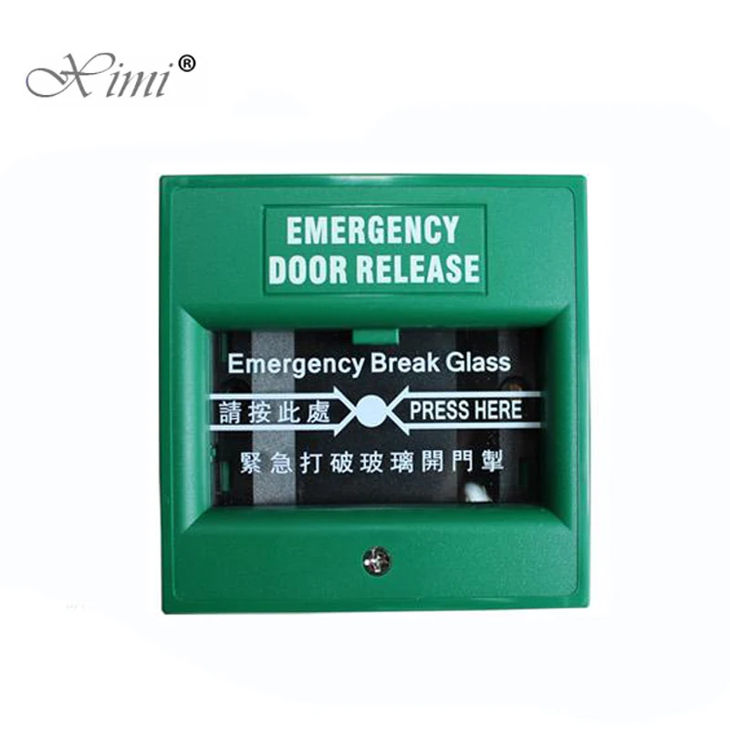 Emergency Exit Button Glass Break Open Button Door Access Control Emergency Release Exit Switch Fire Button E20