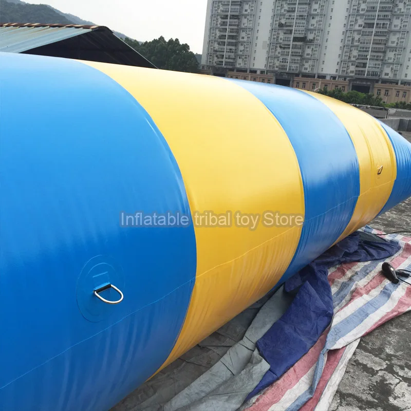 Custom Cheap Inflatable Water Jumping Pad, 7x3m Inflatable Water Blob, Inflatable Water Launch Pad for Sale