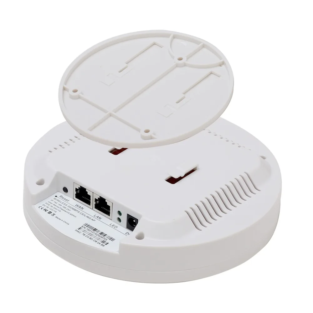 Indoor 300Mbps Ceiling AP Router Wireless Wifi Router Wi fi Signal Amplifier Wifi Booster Wifi Repeater Wi-fi Expander Range