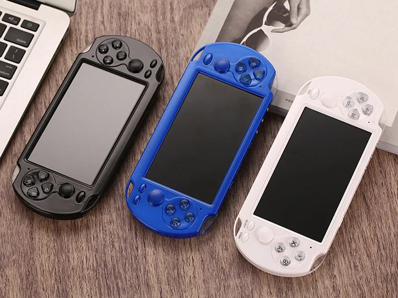 X9-S 5.1 นิ้วหน้าจอHDคอนโซลเกมมือถือ 8GBสนับสนุนทีวี 32bit 1000 เกมคลาสสิกMP4 มัลติมีเดียกล้องวิดีโอเกม