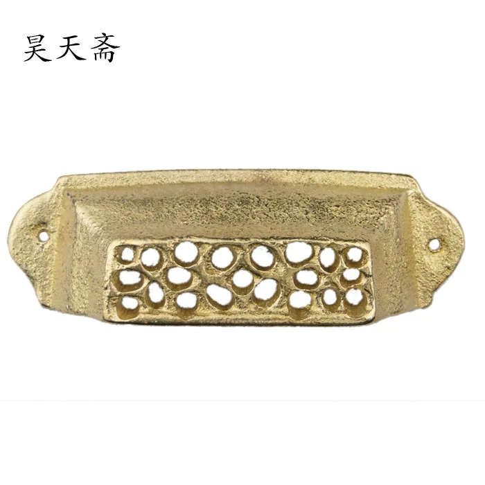 [Haotian vegetarian] Classical handle drawer cabinet handle idyllic HTD-157 Birdcage handle coins money