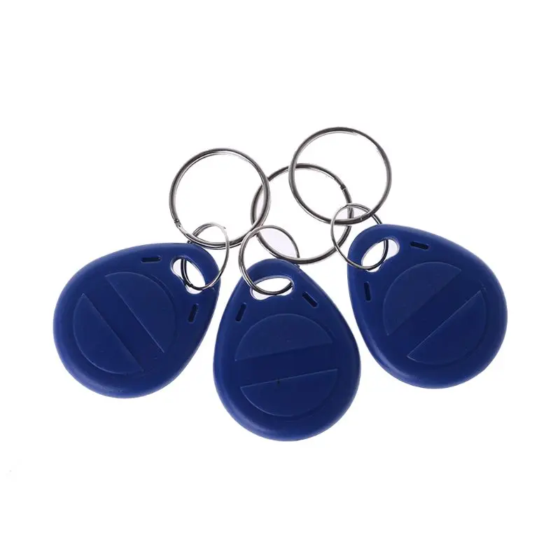 

10 Pcs Duplicator EM4305 T5577 Clone Proximity Badge Writable Rewrite Copy 125khz RFID Tag Card Sticker Key Fob Token Ring