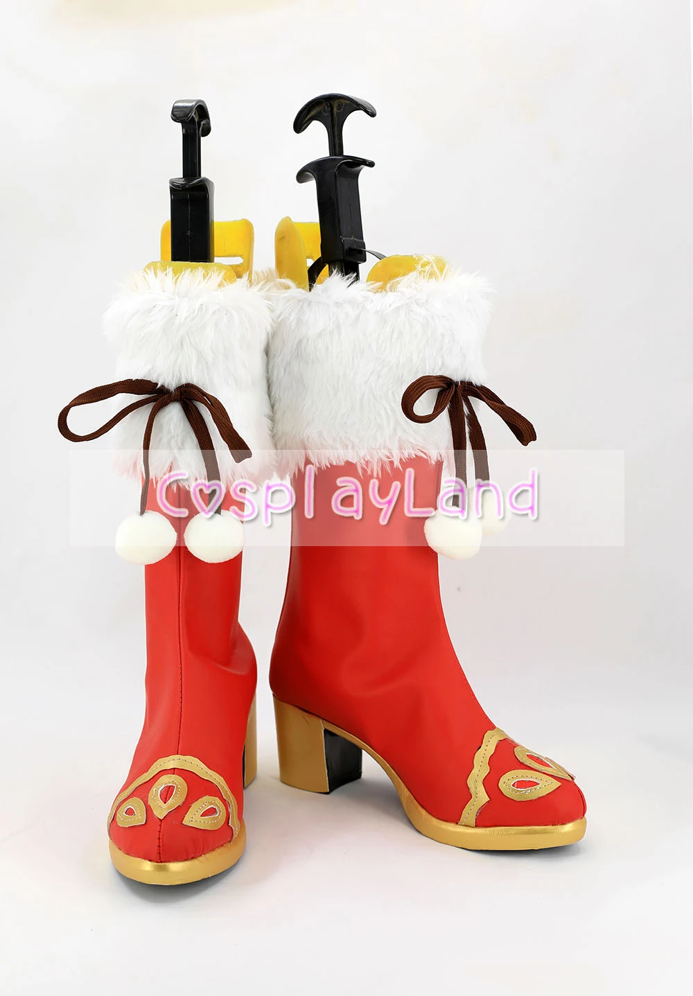 Bottes de Cosplay de noël pour femmes adultes, accessoires de Costume, bottes de fête d'halloween, Sakurauchi Riko