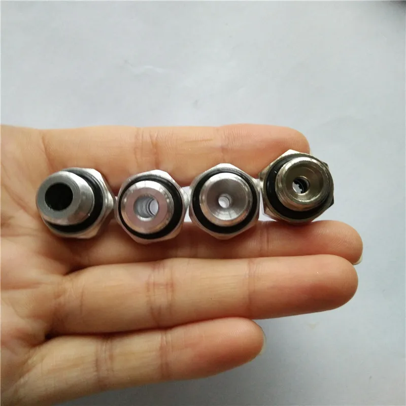 Rail Injector Return Oil Backflow Pipe Connector Metal Urea pump injection connector for Bosch 2.2 6.5