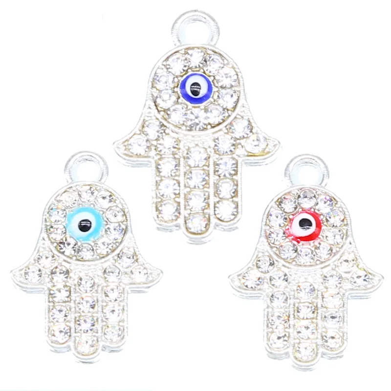 6pcs Hamsa Bracelet Accessories Turkey Evil Eyes Glamour Women Handmade Fatima Friendship Jewelry