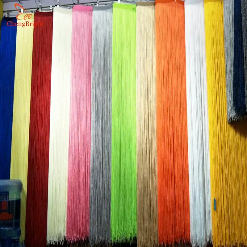 CHENGBRIGHT  10Yards 100cm Wide Lace Fringe Trim Tassel Fringe Trimming For DIY Stage Clothes Accessories Lace Ribbon Curtain