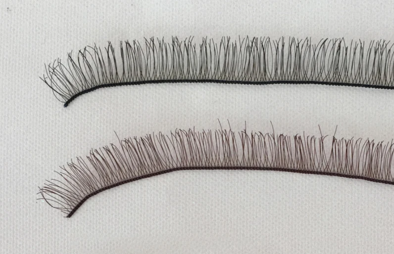 Baby Dolls Accessories 5pcs/lot  8mm width *20cm length eyelashes for 1/3 1/4 BJD doll For Reborn  Doll Baby Toy