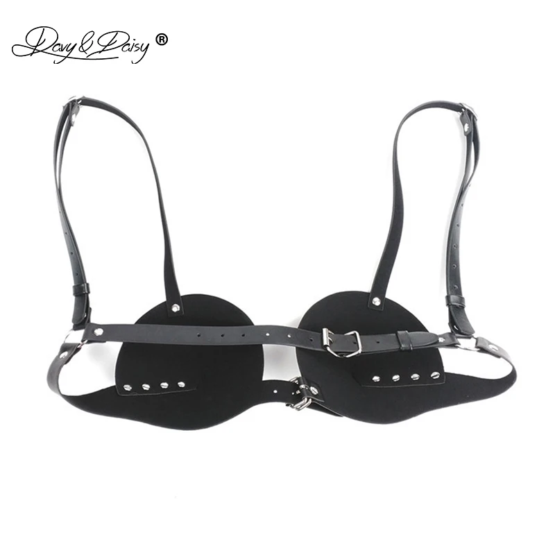 Davydaisy Nữ Áo Ngực Sexy Da PU Áo Bralette Khiêu Dâm Dùng Thân Thiết Gợi Cảm Crop Top Nữ Quần Lót Gợi Tình Áo Lót BR501