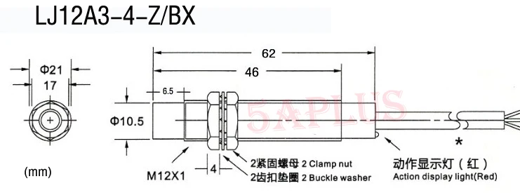 LJ12A3-4-Z/BX Tubular Induktive Proximity Sensor Schalter NPN 3 Draht DC 6-36V Modell 3D Drucker Teile – Detail 12