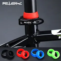 New RISK Waterproof Bicycle Seat Post Dust Cover MTB Road Bike Rubber Ring Ultralight Cycling Silicone Cover Bicycle Accessories