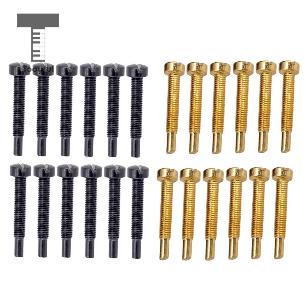 Pack of 20 Humbucker Double Coils Pickup Mounting Screws for Electric Guitar Replacement Parts