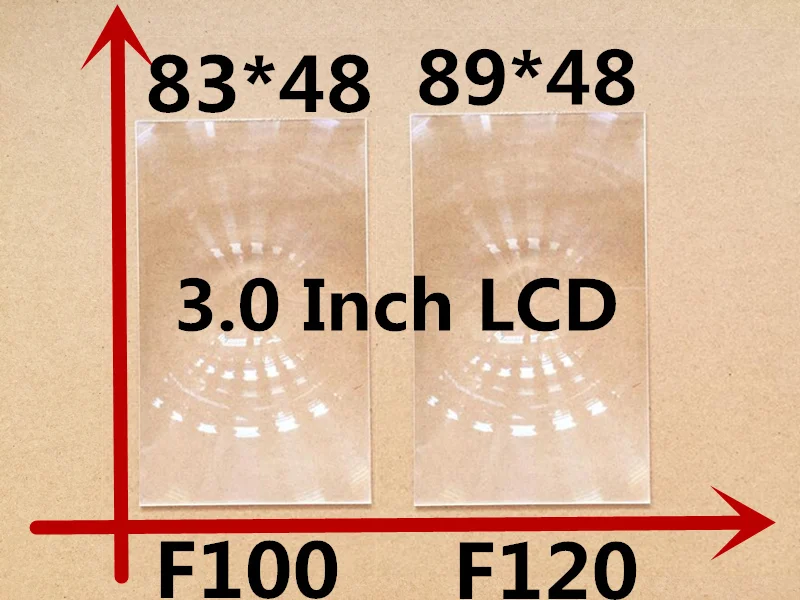 2pcs/set rectangle optical PMMA plastic fresnel lens with HD fine groove pitch  for 3.0 inch professional diy projector kit lens