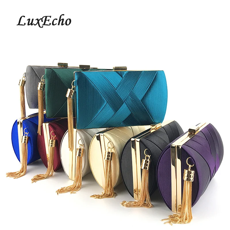 2021 New arrive teal Blue Bride Wedding purse Girl\'s Day Clutches Evening bags Party Chains Shoulder bags ladies fashion purse