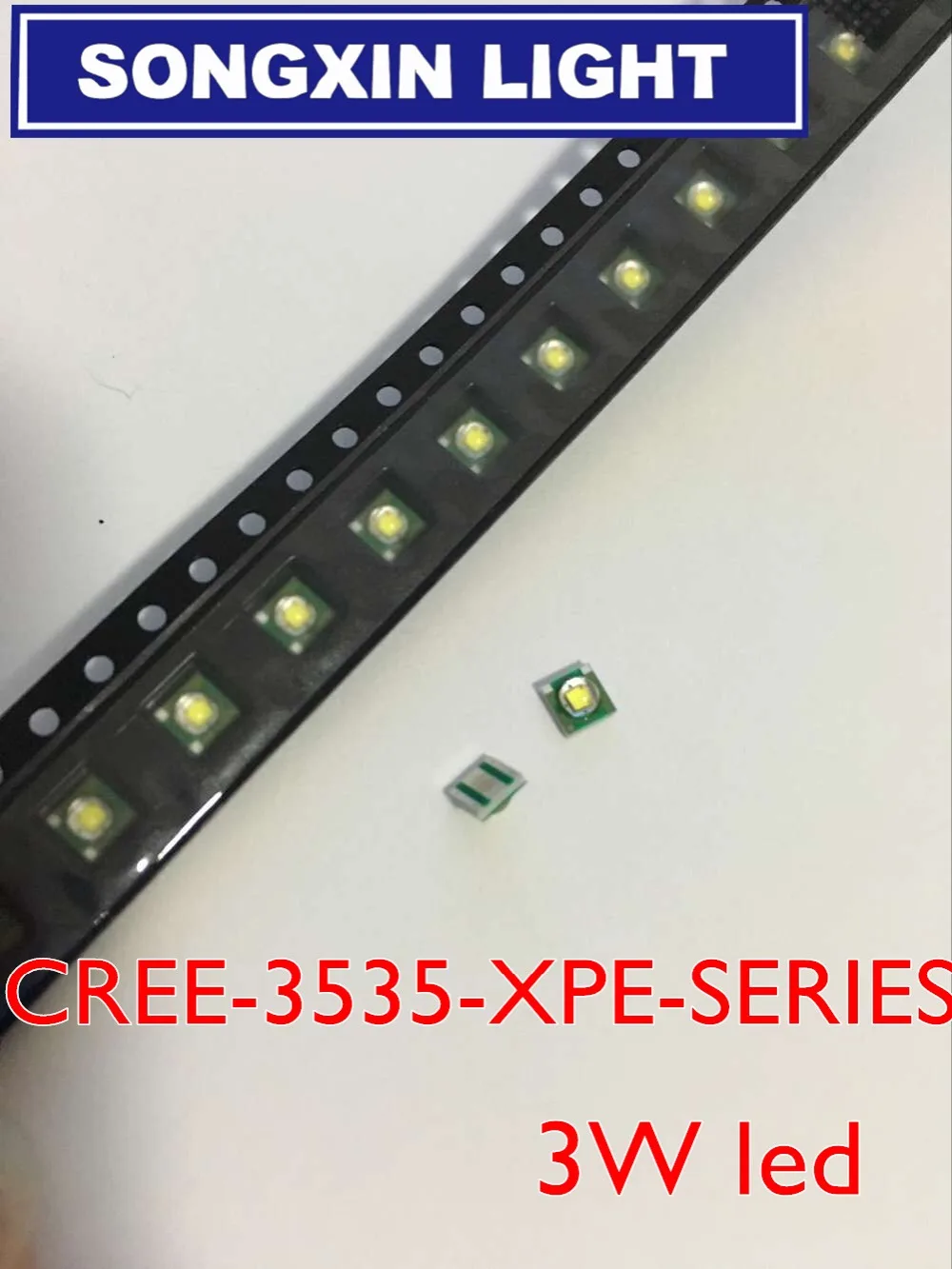 CREE XLamp XP-E Series Cool White High Power LED 3535 3W Cool white 139LM 350Ma-1000Ma XPEWHT-L1-WCO-R3-0-07