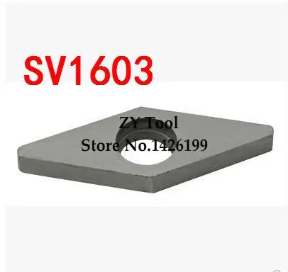 10 قطع SV1603 سبائك الصلب (شيم جون مخرطة أداة حامل اكسسوارات مناسبة MVJNR/MVQNR/MVVN/MVUNR ، إدراج VNMG1604