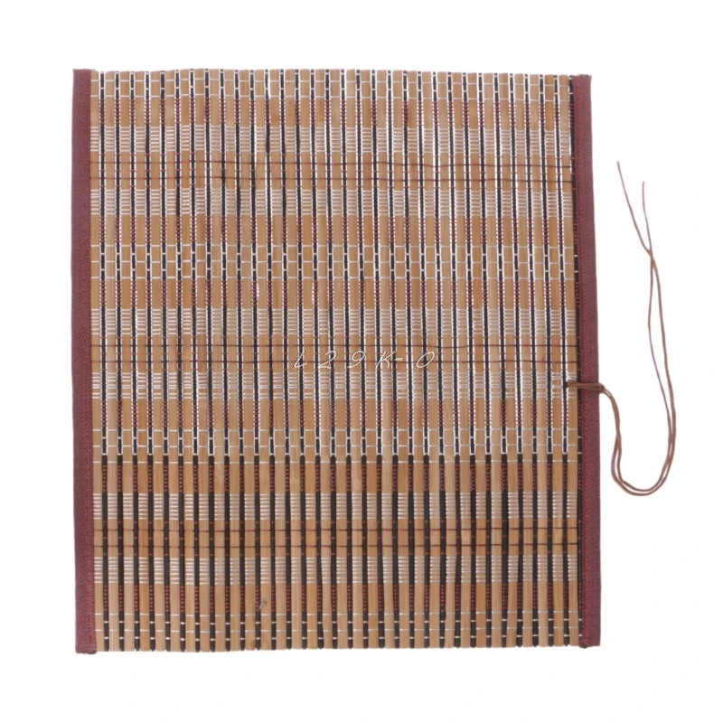 Painting Brush Holder Bamboo Rolling Bag Calligraphy Pen Case Curtain Pack image 4