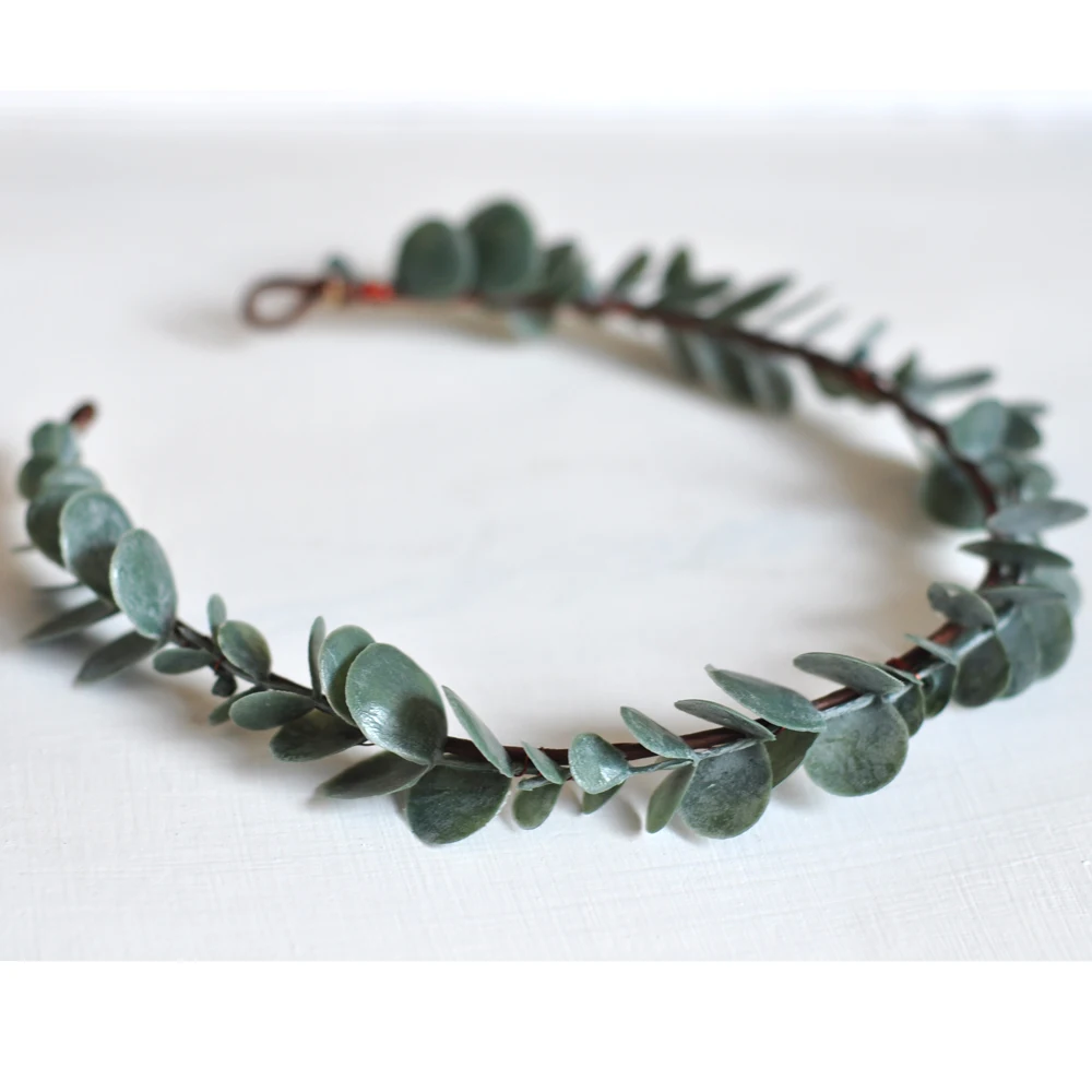 Hot New Foliage Handmade Shabby Chic Minimalism Design Original Design Flower Crown Wreath Tiara Props