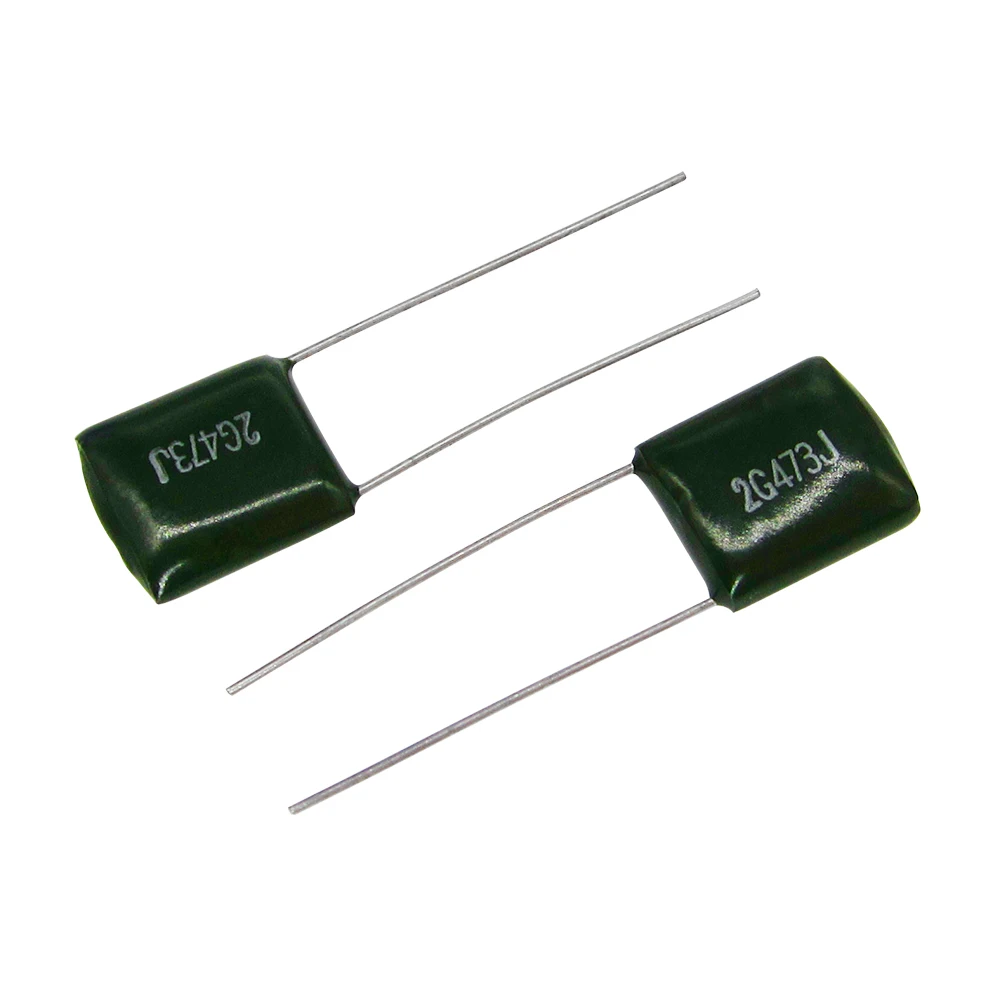 Bộ 50 Mylar Phim TỤ HÓA 400V 2G473J 0.047UF 47nF 2G473 5% Polyester Bộ Phim Tụ Điện