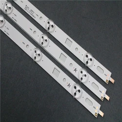 3pcs x LED Backlight Strip for S-ONY 32 TV for SAM SUNG 2014 SONY DIRECT FIJL 32V A3228 8LEDs REV1.2 140404 8 LEDs 612mm