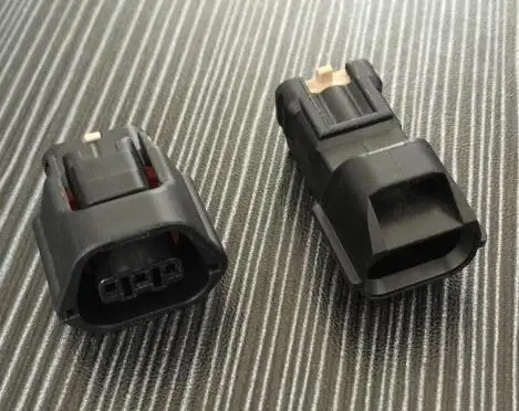 

3 pins car sealed auto connector(light brown clip)female and male1.2 7283-8730-30 7182-8730-30