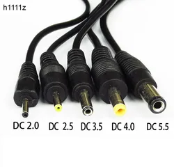 USB to DC Power Cable Jack USB DC 2.0*0.6mm 2.5*0.7mm 3.5*1.35mm 4.0*1.7mm 5.5*2.1mm 5V DC Barrel Jack USB Power Cable Connector