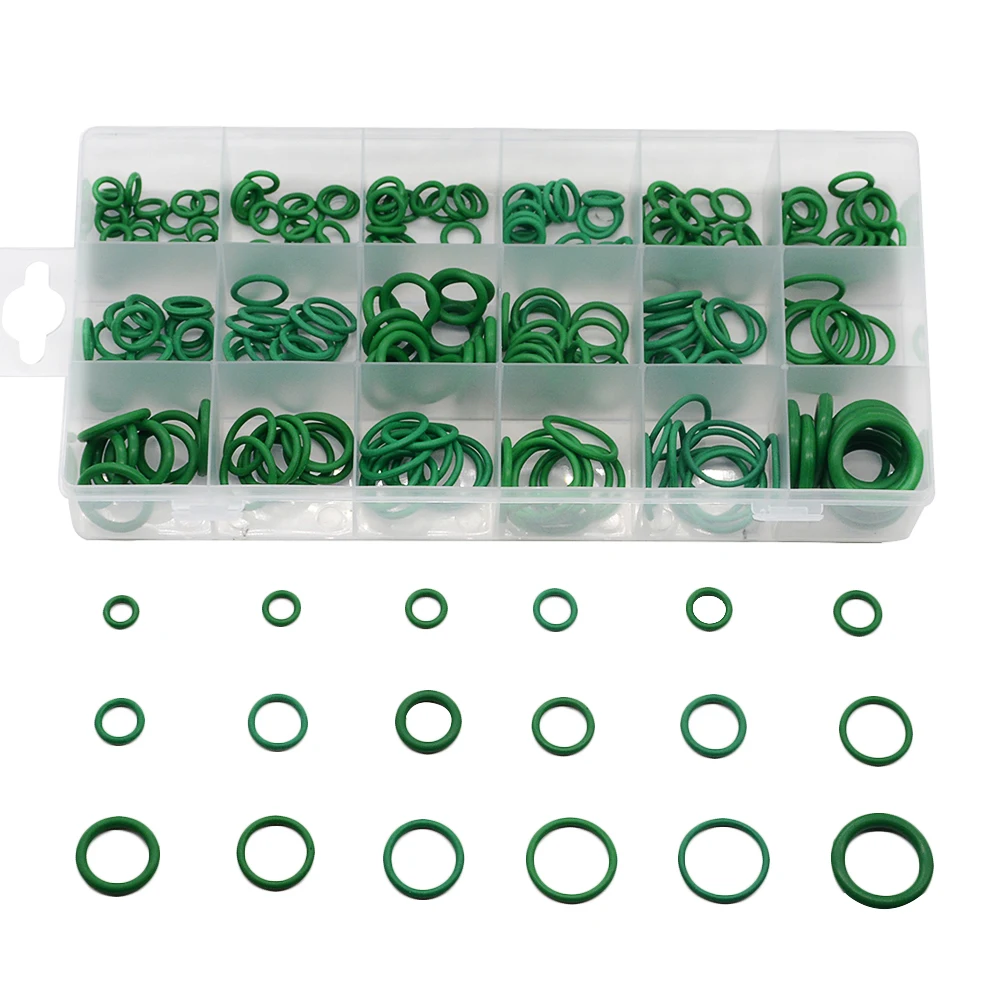 270 Pcs/set Rubber O Ring Washer Seals Watertightness Assortment o rings Gasket Washer 18 Different Size Gaskets With orings Kit