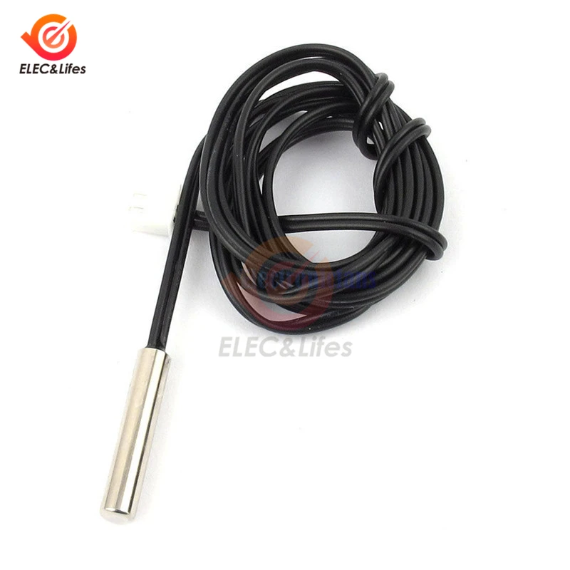 NTC Thermistor Accuracy Temperature Sensor 1% NTC 3950 10K Waterproof Probe wire Cable Length 1M 30CM