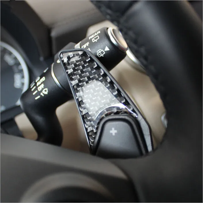 1pair Car Steering Wheel Paddle Extension case For Jaguar X XF XJ XJS XJL/for Land Rover Range Rover Evoque Freelander Discovery