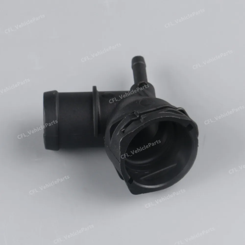 Radiator Coolant Pipe Hose Connector Plastic Black 3C0122291 For Beetle Passat Golf CC For A3 TT For Skoda Octavia For Toledo