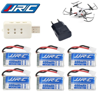 8PCS/SETS Lipo Battery 3.7v 400mAh 30C for JJRC H31 JJRC H43hw Drone Li-Battery JJRC H31 Lipo Battery + 6 in 1 usb charger