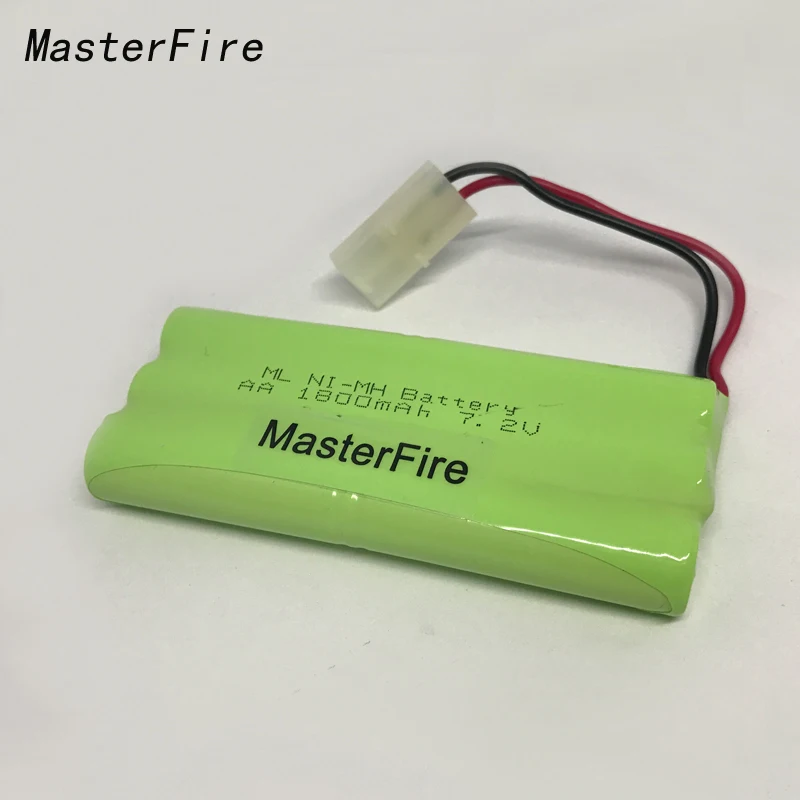 

MasterFire 3pack/lot 7.2V AA 1800mAh Ni-MH Battery Cell Rechargeable NiMH Batteries Pack With Plugs for Medical Equipment