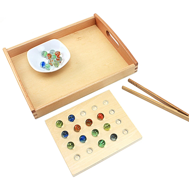 Toddlers Montessori Egg Clip Marbles gra codzienna podstawowa praktyczna pomoce nauczycielskie wczesna edukacja dobra uprawa zabawki 3 lata