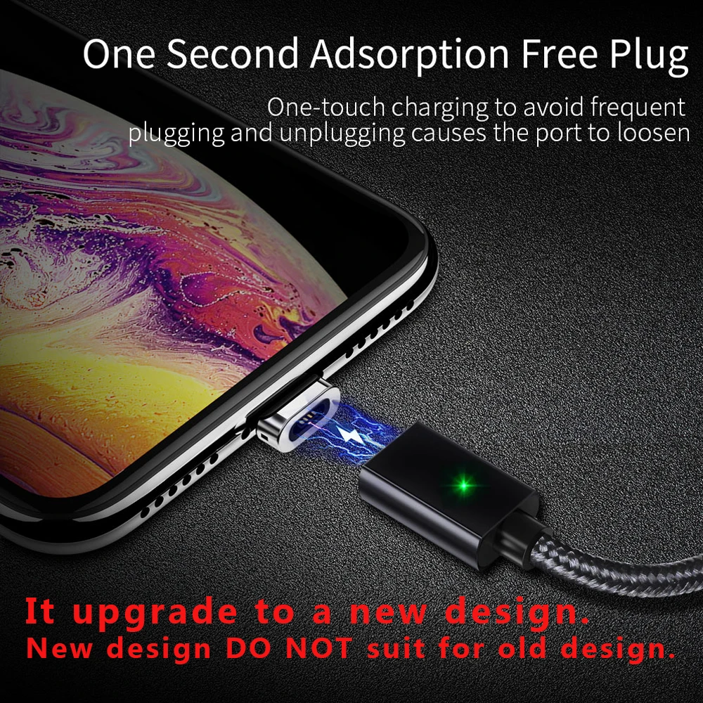 Essager 3A Magnetic USB Type C Cable For Samsung S20 Xiaomi mi Magnet Fast Charging Charger Micro USB Mobile Phone Cable Cord