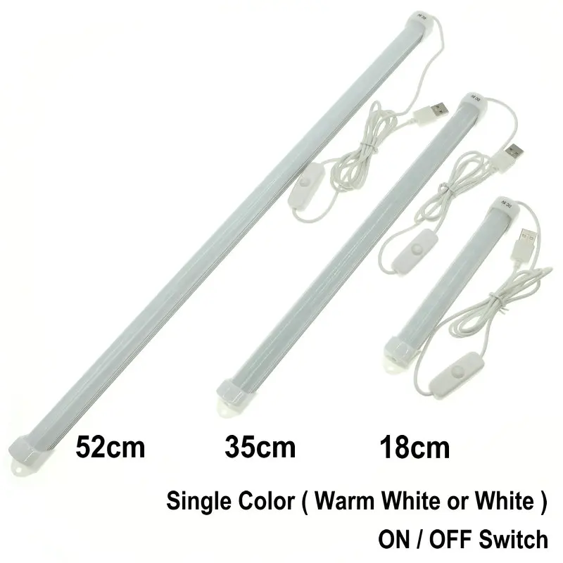 USB LED Bar Light DC 5V Eyes Protection LED Rigid Strip LED Reading Light.