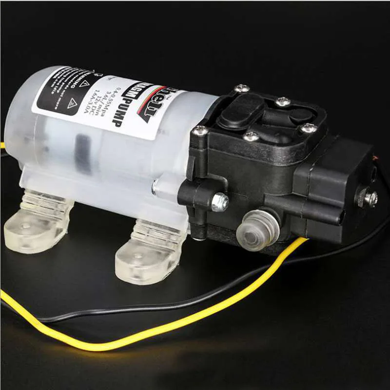 

DC 12V 2L/M Lift 40M Electric Mini Diaphragm pump self-priming booster pump for garden 2.5A 30W HLLZ-3865