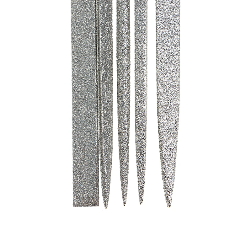 5Pcs/Set Needle Files Kit Carving Jewelry Diamond Glass Stone Woodworking Mini Files Craft Hand Tools