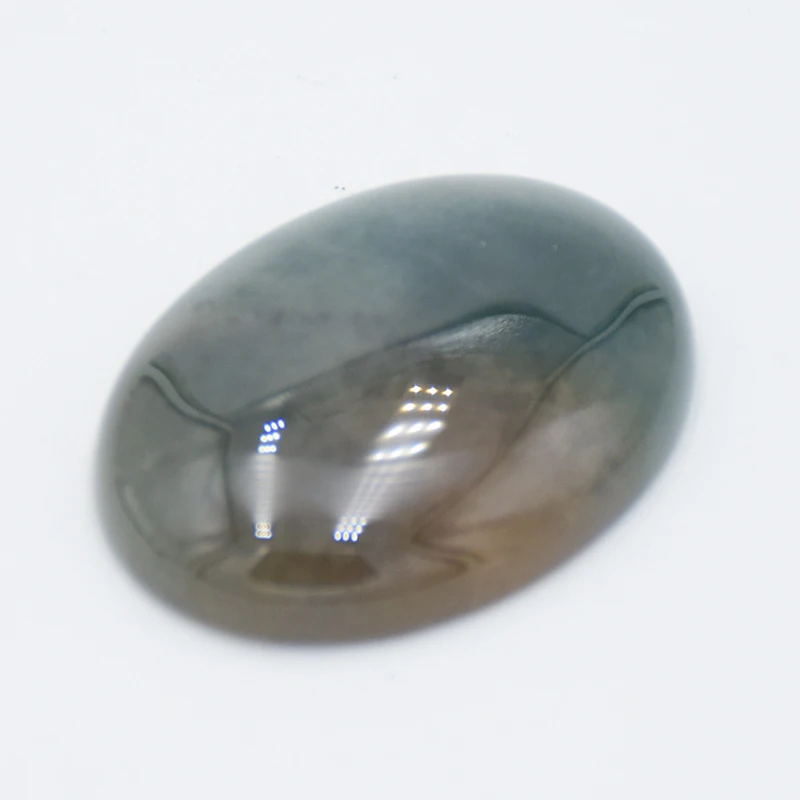 Natuurlijke Ovale Losse Steen Geen Boor Gat Groene Indian Agaat Onyx Cab Cabochon Kralen Voor Vrouwen Mannen Sieraden Maken Diy handgemaakte