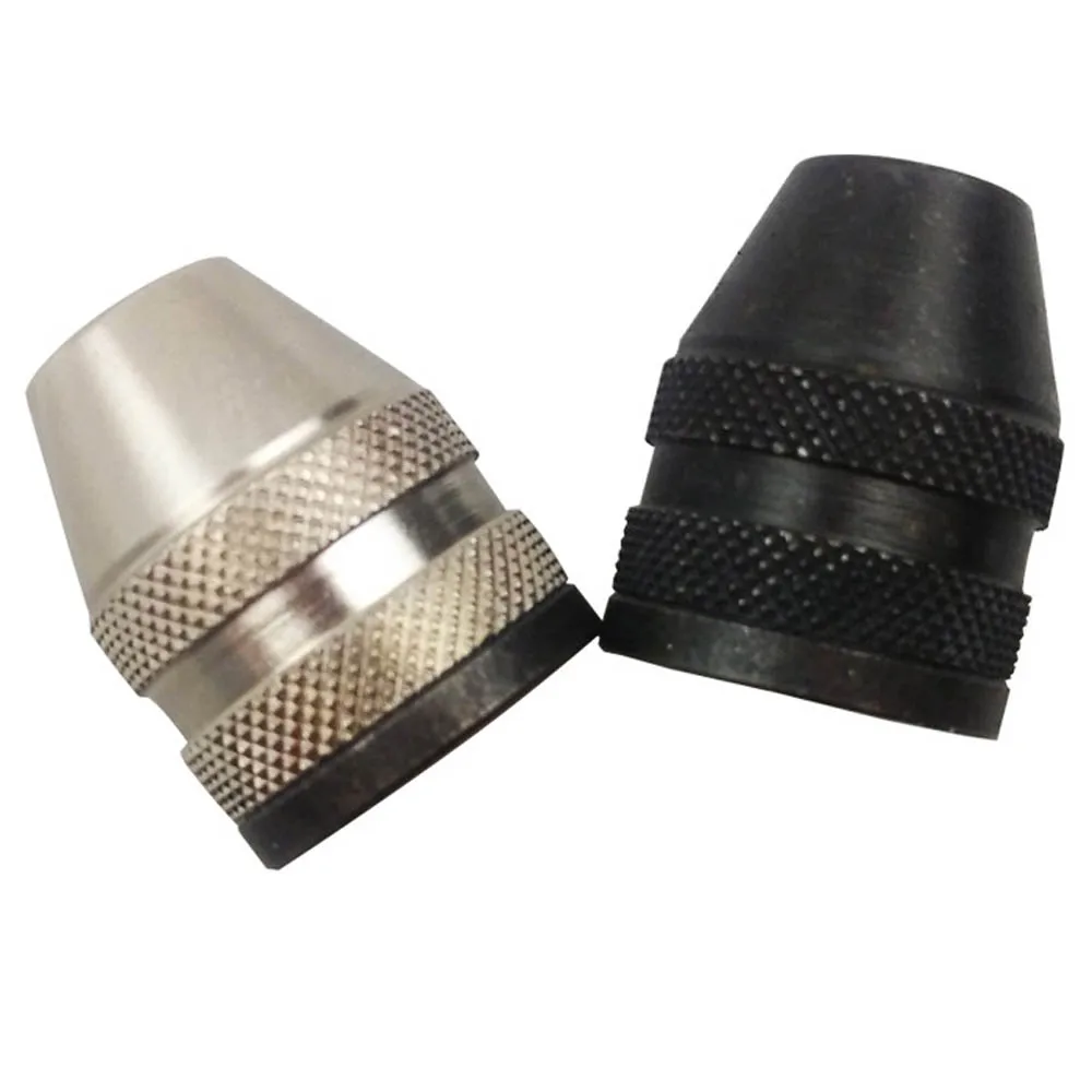 M8X0.75 Keyless Drill Bit Chuck Rotary Tools Quick Change Adapter Converter White/Black High Quality