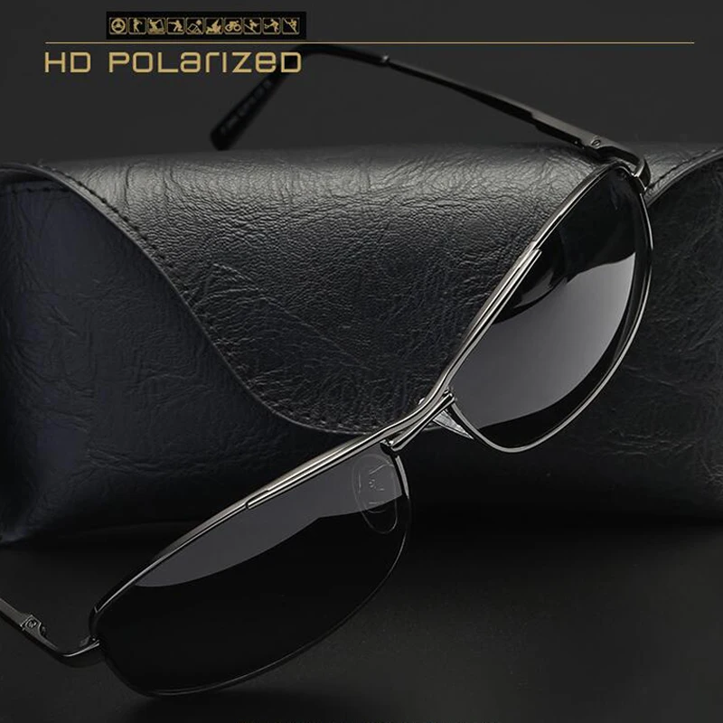 Dokly Brand New Men Polarized Sunglasses Goggles Polarizing sunglasses men High Quality Polarized driving Eyewear UV400 no box